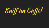 Kniff un Gaffel logo