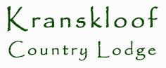 Kranskloof Country Lodge Logo